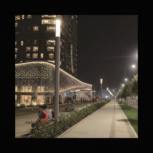 Senzhao China Factory Diseño clásico Lámpara de patio simple Luces de jardín al aire libre clásicas - Product Image 1