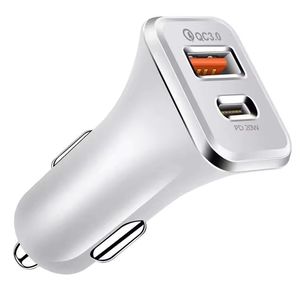 D2751 <span class=keywords><strong>Cargador</strong></span> de Auto <span class=keywords><strong>USB</strong></span> de 36W con Doble Puerto, Carga 3.0, Elegante, PD20W+QC 18W - Product Image 2