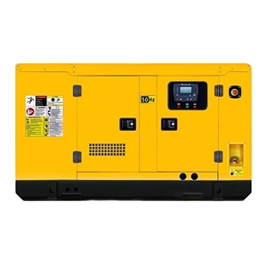 ชุดเครื่องกำเนิดไฟฟ้าแบบไร้เสียง15KVA 30kva ระบายความร้อนด้วยน้ำ100kva 80kva 50kva 150kva 200kva เฟสเดียว3เฟสสำหรับงานอุตสาหกรรมปรับแต่งได้ - Product Image 1