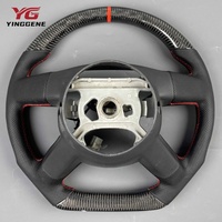 Volant de direction en fibre de carbone véritable personnalisé en usine pour Dodge Charger SRT8 300C Sport Car