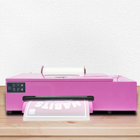 Mesin Transfer Printing XP600 Harga Pabrik 33cm Printer DTF dengan Panel Sentuh Pintar