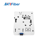 Caja de Terminación de Fibra Óptica TTI Mini para Montaje en Pared, Interior, FTB, 1 Núcleo, FTTH, Certificación ISO9001, Diámetro de Cable de 3.0 mm, 1 Puerto