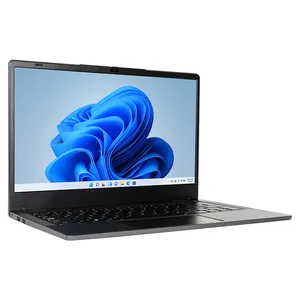 Bisel súper estrecho 14 pulgadas Windows 11 laptop Notebook Intel J4125 Celeron 8GB RAM Full Metal case venta al por mayor laptop computer