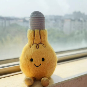 Nouveau style JC Fun : Poupée en <span class=keywords><strong>pot</strong></span> en forme de lapin étoilé avec ampoule, Hortensia, Lierre, Design de graduation, en polyester, rembourrage en coton PP - Product Image 4