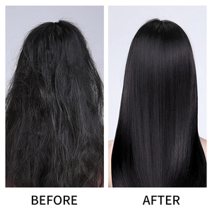 Après-shampoing sans rinçage à la kératine pour cheveux secs et abîmés, crème hydratante protectrice contre la chaleur, après-shampoing réparateur en profondeur compatible avec la coloration - Product Image 5