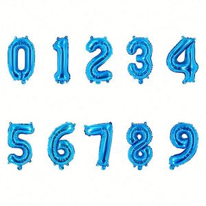 Globos de Número Metalizados de 16 Pulgadas en Varios Colores para Decoración de Fiestas, Precio al por Mayor - Product Image 4