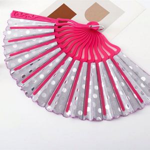 Éventail portable en bambou personnalisé pour cadeaux promotionnels, modèle publicitaire sculpté et peint, motif décoratif - Product Image 3