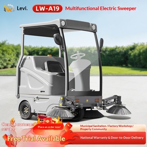 Carrito de Limpieza de Caminos para Talleres de Fábricas de Autos Pequeños, para Recoger Hojas - Product Image 1