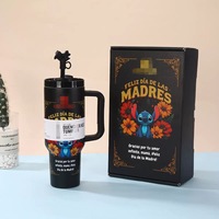 Mug de voiture Stan Custom Honey Bear - Style grande capacité, isolation sous vide robuste, en acier inoxydable 304, avec poignée, tasse cadeau