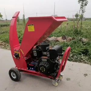 Weiwei Fabriek Hout Shredder Houtversnipperaar Verwerking Machine Hout Crusher Prijs Benzine Tak Chipper
