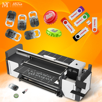 Imprimante UV hybride MTuTech de 2000 mm de largeur, machine d'impression sur toile avec système de positionnement visuel