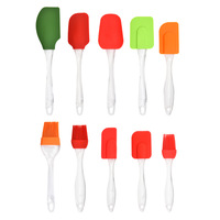 XN OB-004 Brosse à huile en silicone de qualité alimentaire, étaleur de beurre, racloir à crème, outil de pâtisserie