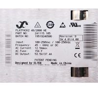 Alimentation Télécom Vertiv Eltek Flatpack Rectifier Flatpack2 48/2000 HE 241115.105, Sortie 53.5V 37.4A, Fabriqué en Chine