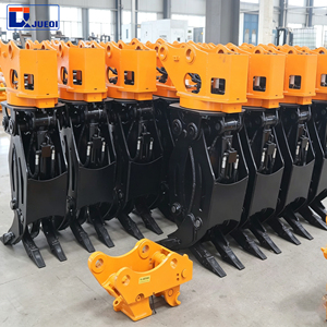 <span class=keywords><strong>Grappin</strong></span> à bois hydraulique pour excavatrice, accessoires rotatifs pour <span class=keywords><strong>grappin</strong></span> à bois, pour mini-excavatrices de 5 à 9 tonnes - Product Image 2