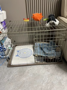 Durável Pet Dog Coelho Gaiola Móvel Instalação Fivela De Porta Destacável Gaiola Pequena Caixa Animal
