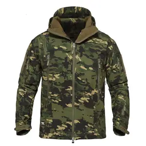 Outdoor Camouflage Shark Skin Wasserdichte Soft Shell Tactical Storm Jacke