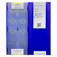 Inserto de Carburo ZCC CT Popular DNMG 150408 para Piezas de Mecanizado CNC, Fabricado en China
