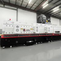 Tungku Tempering Kaca Easttec dengan Motor PLC & Gear - Hemat Energi, Ketebalan Dapat Disesuaikan 4-19mm