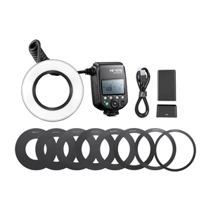Godox MF R76 Flash Anulare Macro Speedlite, Flash Circolare Macro per Fotografare Gioielli, Insetti, Modelli Dentali e Scatti Ravvicinati - Product Image 5