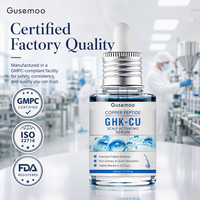 Sérum Intensif pour la Croissance des Cheveux au Peptide de Cuivre GHK-Cu pour Cheveux Fins, Soin du Cuir Chevelu, Résultats Visibles en 30 Jours, Absorption Rapide