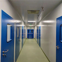 Salle Blanche Modulaire Moderne Norme GMP ISO 5-9 Classe Projets Outre-mer Solution Clé en Main Conception Personnalisée Laboratoires Hôpitaux Alimentation