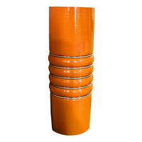 Tuyau en silicone renforcé pour radiateur de voiture, tube d'admission d'air turbo haute pression, flexible en caoutchouc pour intercooler