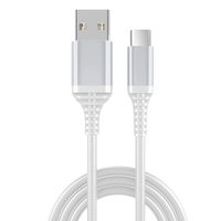 Vente en gros fabricant câble de charge USB tresse en nylon USB Tipo C V8 câble micro 8 broches téléphone portable câble de données à charge rapide Type C