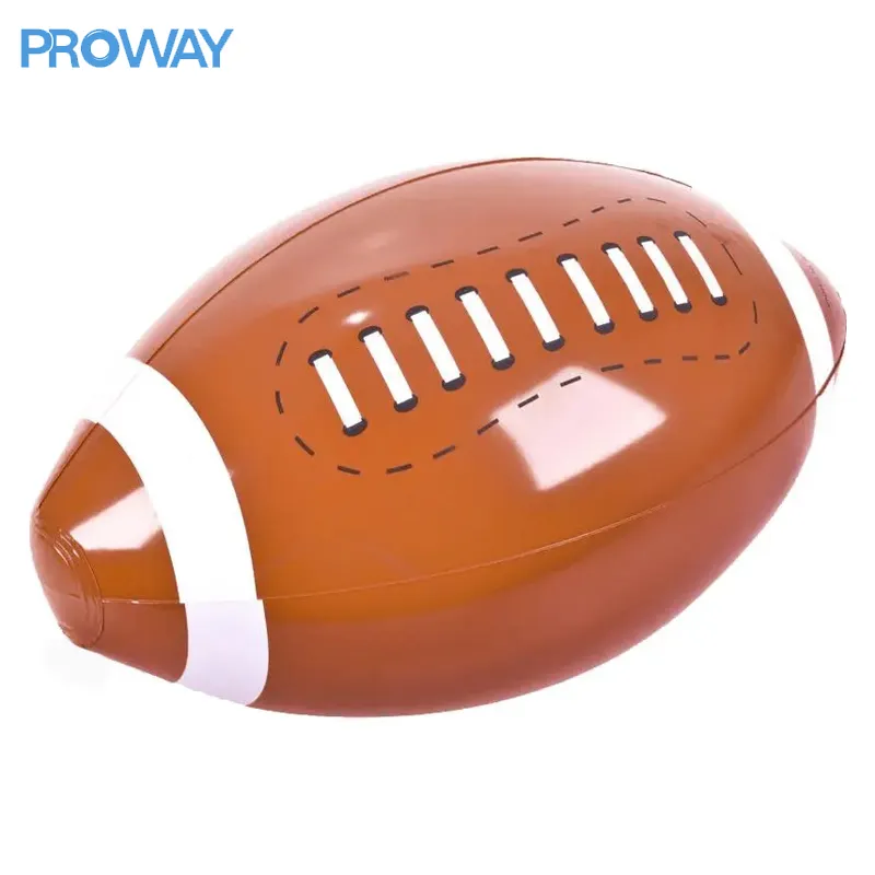 American Football With Logo Outdoor Sports Inflatable Rugby Ball