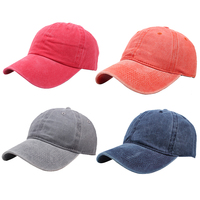 Gorra de Béisbol Retro Estilo Desgastado con Efecto Descolorido por el Sol, Personalizable con su Logotipo