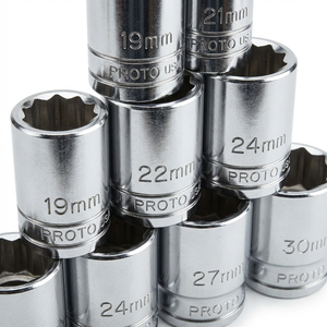 ชุดประแจบล็อกหัวสี่เหลี่ยม <span class=keywords><strong>Stahlwille</strong></span> ขนาด 1/2 นิ้ว ชุบโครเมียม แบบ OEM ปรับแต่งได้ พร้อมชุดอุปกรณ์เสริม เช่น ด้ามต่อและซ็อกเก็ต - Product Image 4