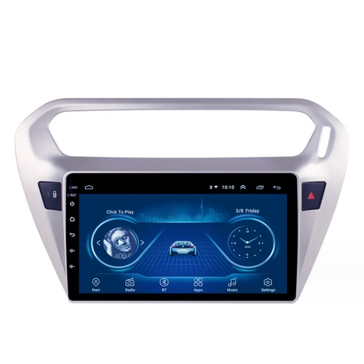 Auto parts Mobil navigator cerdas dalam mobil membalikkan gambar multimedia all-in-one mesin cocok untuk 14-18 model Peugeot 301