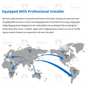 Thuận tiện Modular tam giác thép nhà tiền chế màu xanh lá cây nhà không thấm nước Modular đúc sẵn nhà ở - Product Image 6