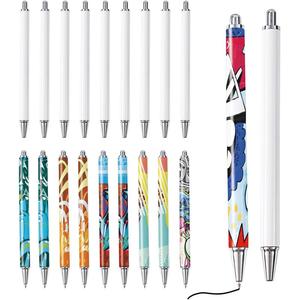 Stylos vierges personnalisables UV pour sublimation, sous <span class=keywords><strong>film</strong></span> rétractable, sans clip, durables, pour transfert UV, personnalisation DIY, bureau et école - Product Image 1