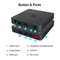 Mini PC Beelink T4 PRO GT-R GK35 GK MINI U59 U55 BT3 PRO II, HDMII, BT 4.0, Ordinateur de bureau portable Win11 Mini