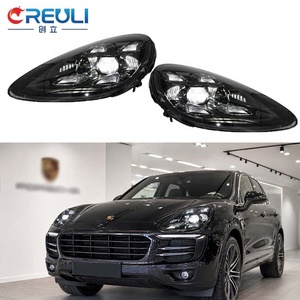 Faros LED de Alta Calidad CREULI, Actualización <span class=keywords><strong>2023</strong></span>, Estilo PDLS, Haz Láser, Plug and Play, para <span class=keywords><strong>Porsche</strong></span> <span class=keywords><strong>Cayenne</strong></span> 958.1, Accesorios para Automóviles - Product Image 1
