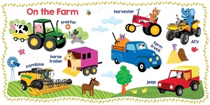 Let's Get Talking Vehicles Read Along and Learn About Vehicles niños 6 Buttons Sound Book - Product Image 5