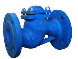 DN50-DN350 PN16 Duktiles Gusseisen Flansch-Rückschlagventil <span class=keywords><strong>4</strong></span> Zoll Schwing-Rückschlagventil für Wasser - Product Image 2