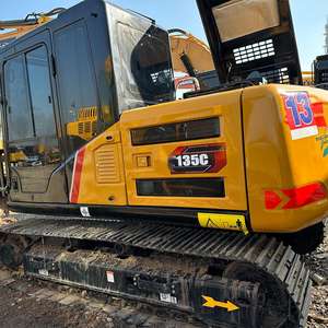 Sany รถขุดไฮดรอลิก SY135C มือสองพร้อมปั๊มหลักประสิทธิภาพดีเครื่องจักรก่อสร้างในสต็อก - Product Image 6