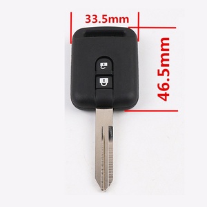 Télécommande de voiture à 2 boutons fob 433 fréquence électronique 46 <span class=keywords><strong>chip</strong></span> 5WK4 876 pour Renault Maxity <span class=keywords><strong>Nissan</strong></span> <span class=keywords><strong>Qashqai</strong></span> Elgrand X-TRAIL - Product Image 1