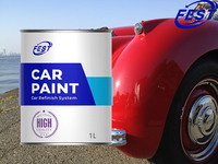 Peinture automobile rouge 2K de haute qualité pour la réparation de voitures
