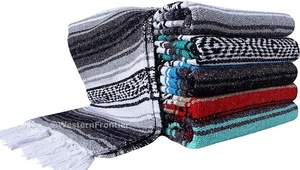 Mantel de manta de sarape mexicano <span class=keywords><strong>para</strong></span> <span class=keywords><strong>fiestas</strong></span> al aire libre Decoraciones DE BODA Técnica tejida Fiesta Cubierta de estilo mexicano - Product Image 4
