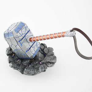 Marteau de <span class=keywords><strong>Thor</strong></span> pendentif porte-clés <span class=keywords><strong>Marvel</strong></span> Offre Spéciale métal personnage accessoire jouet Portable Cosplay - Product Image 5