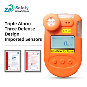 Xách tay loại duy nhất Gas Detector Gas báo động LEL O2 co H2S gas màn hình - Product Image 2
