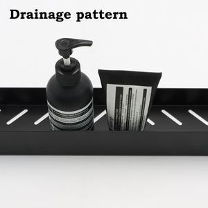 رف الحائط الأكثر شعبية SS304 المصقول غير اللامع المثبت على الحائط رف تخزين الشامبو للحمام - Product Image 3