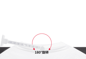 Déflecteur <span class=keywords><strong>de</strong></span> <span class=keywords><strong>vent</strong></span> réglable réglable pour climatiseur, s'utilise facilement, au bureau et à la maison - Product Image 5