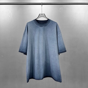 เสื้อยืดคอตตอนเนื้อหนัก 275GSM ทรงบ็อกซี่ โอเวอร์ไซส์ ลุควินเทจ ซักแล้ว สำหรับผู้ชาย ขายส่ง - Product Image 5