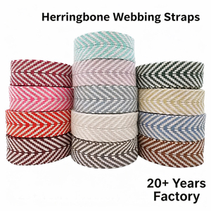 1.5 <strong>Inch</strong> Luxury Jacquard <strong>Webbing</strong> Eco-Friendly Custom Logo Polyester/<strong>Cotton</strong> Fabric Backpack Strap for Backpacks &amp; Garment Bags - Product Image 6