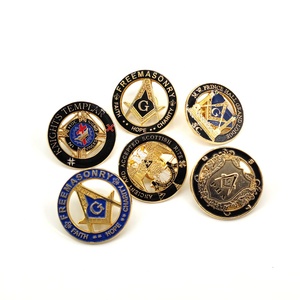1.25 "cắt ra cổ xưa và chấp nhận Scottish Nghi Thức Pin masonic Scottish Nghi Thức 32nd ve áo Pin - Product Image 6