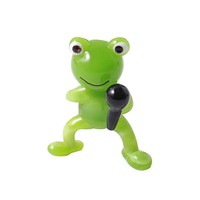 Handgefertigte Glas-Figuren von Frosch und Wal für Desktop-Heimdekoration Weihnachtsschmuck