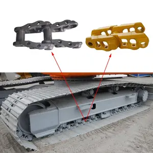 Cadena de seguimiento de excavadora de dimensión OEM, PC400-5 de enlace PC650, PC400-6